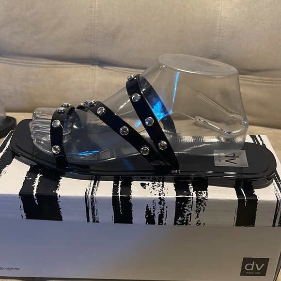 DV Dolce Vita Shelly Studded Jelly Sandal - Picture 2 of 6